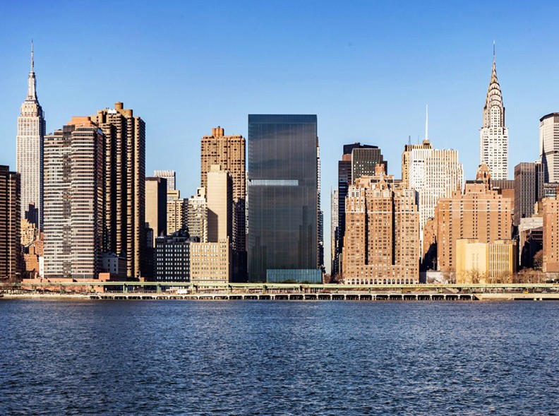 Dezeen 685 First Ave Black Tower in Manhattan